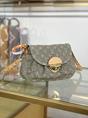 LV Sunset Khaki Denim M27210 Size 27x18x3cm - 6
