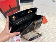 Saint Laurent Small Niki Matelassé Leather Shopping Tote Size 25x20cm - 5