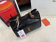 Saint Laurent Small Niki Matelassé Leather Shopping Tote Size 25x20cm - 4