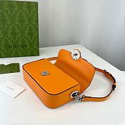 Gucci Petite GG Mini Shoulder Bag 'Orange' Size 21x 10x 5cm - 4