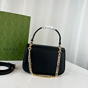 Gucci Blondie Top Handle Bag 'Black' Size 23x15x11cm - 5