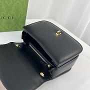 Gucci Blondie Top Handle Bag 'Black' Size 23x15x11cm - 4