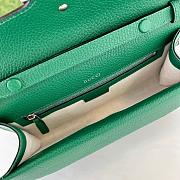 Gucci Dionysus Medium Bag Green Leather with Green Size 25x14x4cm - 2