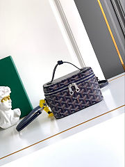 Goyard Muse Mini Vanity Navy Blue Size 16x8x10 cm - 1