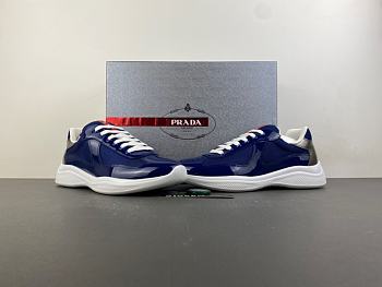 Patent leather and technical fabric Prada America's Cup sneakers 4E3400_2ABO_F0BZT_F_G000