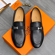 Hermes Giovanni loafer Noir  - 5