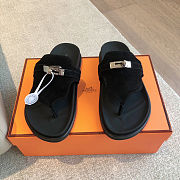 Hermes Empire sandal Noir H231071Z 02355 - 2