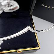 Graff Women's White And Diamond Butterfly Bangle - 2