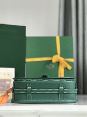 Goyard 233 Messenger Goyardine PM Green Size 21x16x6cm - 4