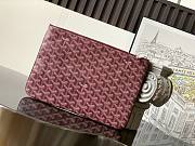 Goyard Senat MM Pouch Burgundy Size 30x 0.6x 20 cm - 1