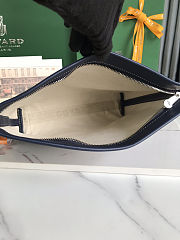 Goyard Conti Pouch Navy Size 24x22x6.5cm - 6
