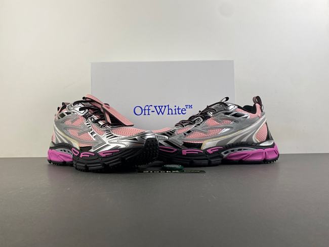 Off-White Pink Be Right Back sneakers  - 1