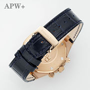 Audemars Piguet Royal Oak Chronograph 41MM 26331OR.OO.D821CR.01 Black Dial Rose Gold Bezel Black Rubber Band - 6