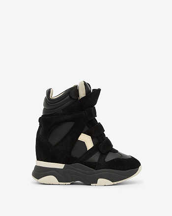 BALSKEE SNEAKERS balskee high-top leather wedge sneakers