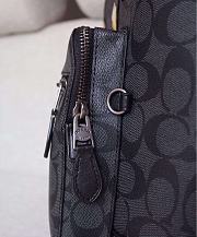 COACH Backpack/Daypack PVC Black Size 33x40x15cm - 4