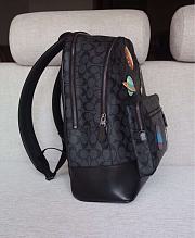 COACH Backpack/Daypack PVC Black Size 33x40x15cm - 2