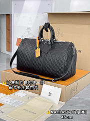 Louis Vuitton Keepall Bandoulière Damier Infini size 45 Size 45x27x20cm - 5
