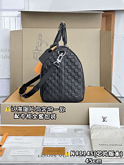 Louis Vuitton Keepall Bandoulière Damier Infini size 45 Size 45x27x20cm - 6