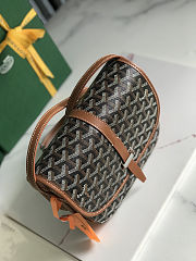 Goyard Goyardine Belvedere II PM Messenger Bag Black Gold Size 21x16x6cm - 5