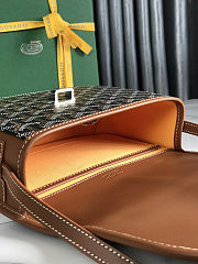 Goyard Goyardine Belvedere II PM Messenger Bag Black Gold Size 21x16x6cm - 3