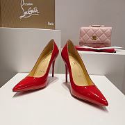 Christian Louboutin Kate 100 mm Pumps Patent calf Red - 4