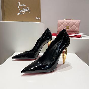 CHRISTIAN LOUBOUTIN Lipchick Pump 100 leather courts