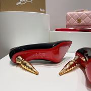 CHRISTIAN LOUBOUTIN Lipchick Pump 100 leather courts - 4
