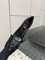 Christian Louboutin Miss Z Degrastrass Perla 100 mm pumps in mesh - 5
