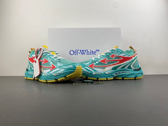 Off-White Be Right Back lace-up sneakers light blue OWIA289S26FAB0068026 - 1