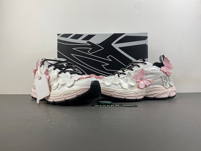 OFF-WHITE Be Right Back Pink White Butterflies (Women's) OWIA289W24FAB0023001 - 1