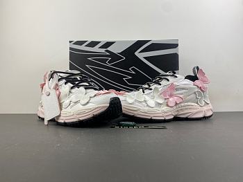 OFF-WHITE Be Right Back Pink White Butterflies (Women's) OWIA289W24FAB0023001