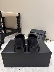 Chanel Moccasins Loafers Lamb Black 20mm G45474-X01000-94305 - 2
