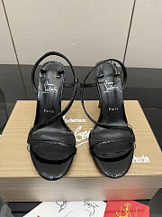 Christian Louboutin  Rosa Z 80 black sandals - 3