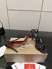 Christian Louboutin  Rosa Z 80 black sandals - 2