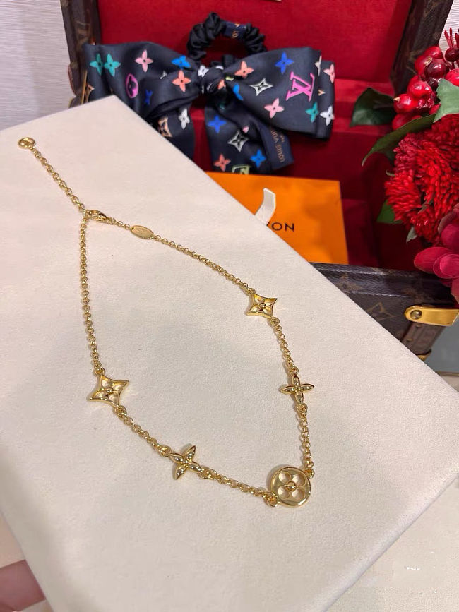 Louis Vuitton Louisa Metal Necklace - 1