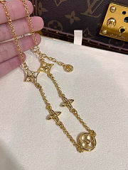  Louis Vuitton Louisa Metal Necklace - 3