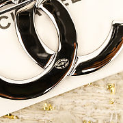 Chanel Strass & Resin CC Brooch - 4