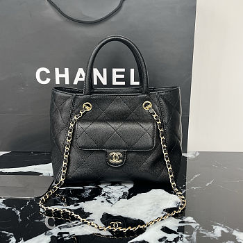 Chanel Top Handle Bag Black (Pre-Spring 2026 Collection ) Size 23x19x12cm
