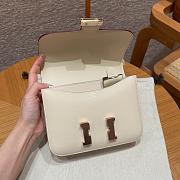 Hermes Swift Constance 18 Nata Size 19x15x4cm - 6