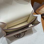 Hermes Swift Constance 18 Nata Size 19x15x4cm - 5