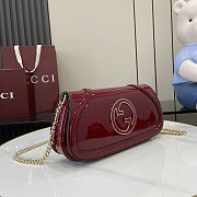 Gucci Women's Red Small Blondie Clutch Bag Size 29.5 x 12.5 x 7cm - 6