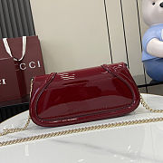 Gucci Women's Red Small Blondie Clutch Bag Size 29.5 x 12.5 x 7cm - 4