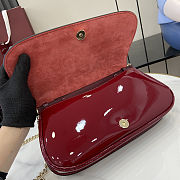 Gucci Women's Red Small Blondie Clutch Bag Size 29.5 x 12.5 x 7cm - 3