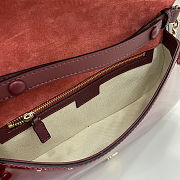 Gucci Women's Red Small Blondie Clutch Bag Size 29.5 x 12.5 x 7cm - 2