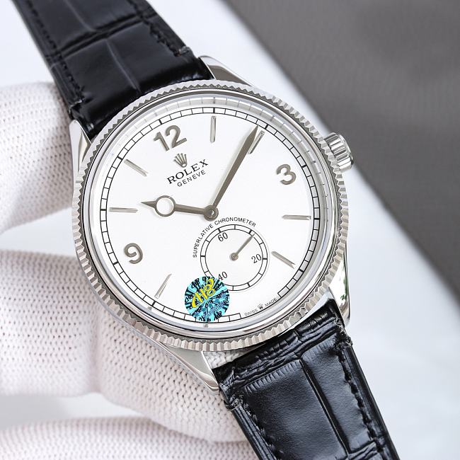 Rolex 1908 39 mm 18 ct white gold, polished finish M52509-0005 - 1