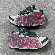Lanvin Curb patch sneakers in leather FUSKDK12PCCUP26 - 1