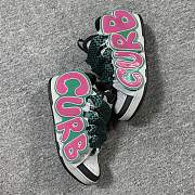 Lanvin Curb patch sneakers in leather FUSKDK12PCCUP26 - 6