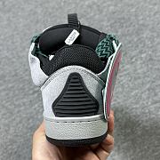 Lanvin Curb patch sneakers in leather FUSKDK12PCCUP26 - 5