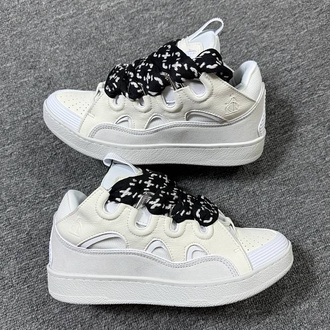 Lanvin Curb Sneakers 'White' FM SKRK11 DRAG E230000 - 1