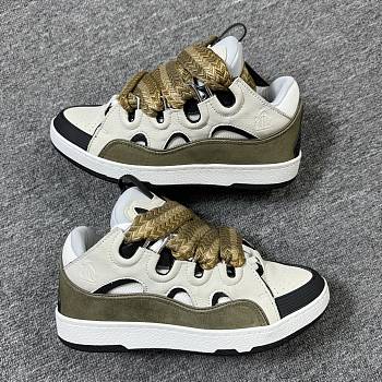 Lanvin Curb sneakers in leather FUSKDK12BICOE25